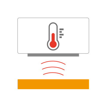 ThermoProの温度測定イメージ