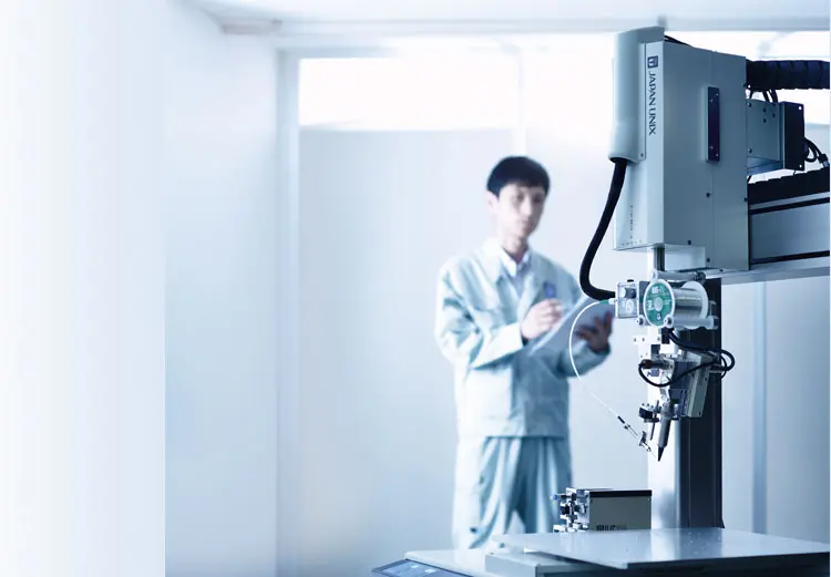 自動はんだ付けロボット レーザーはんだ付け装置ならジャパンユニックス