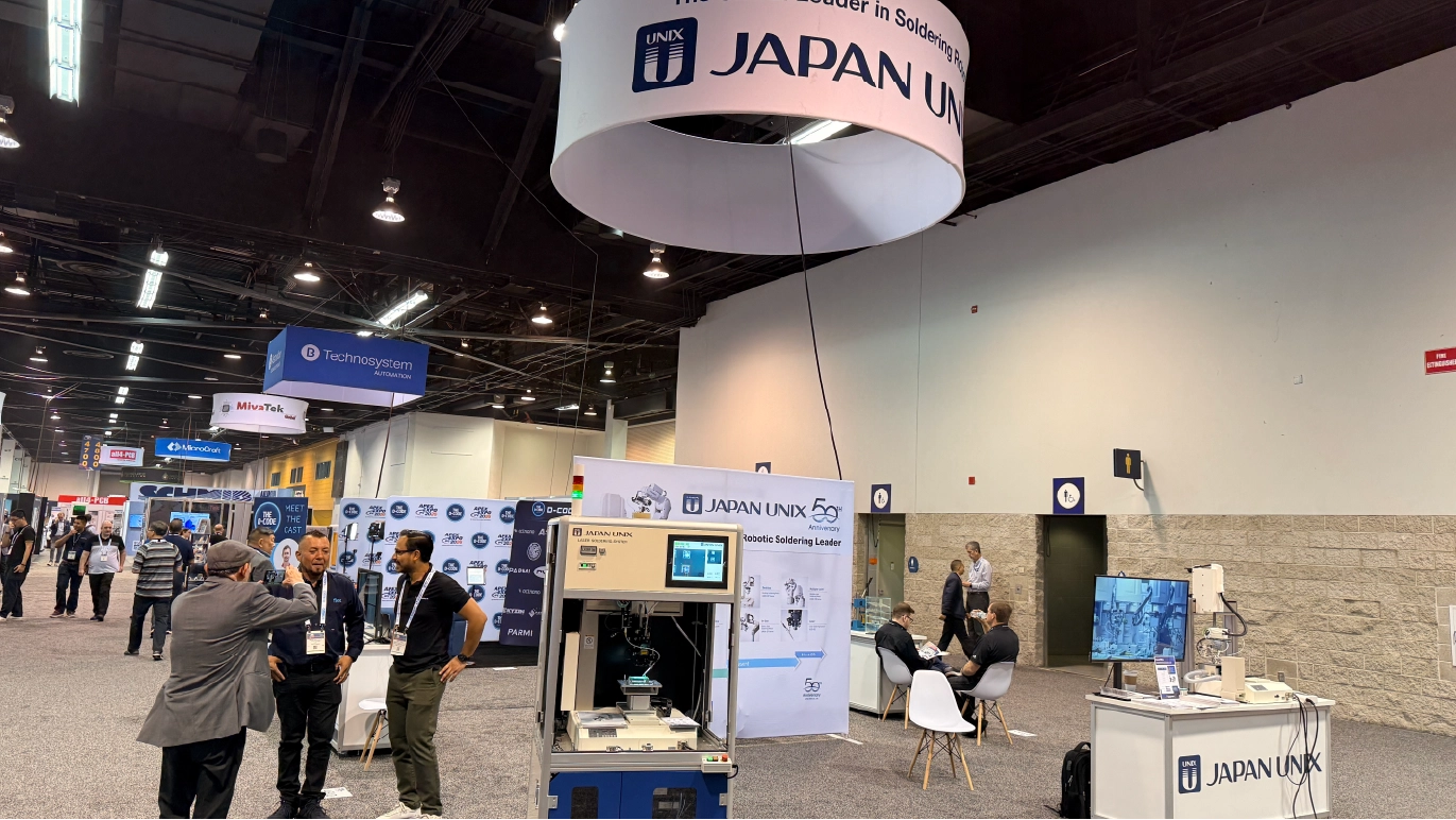 展示会ブースの様子