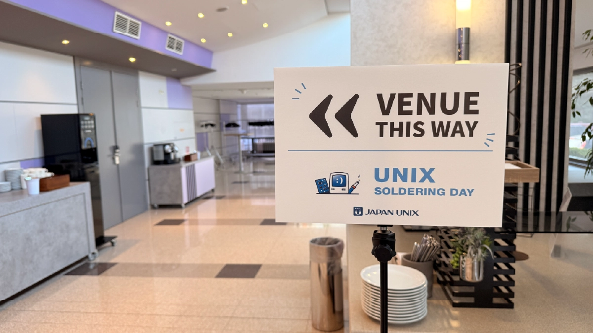 UNIX Soldering Day 2026
