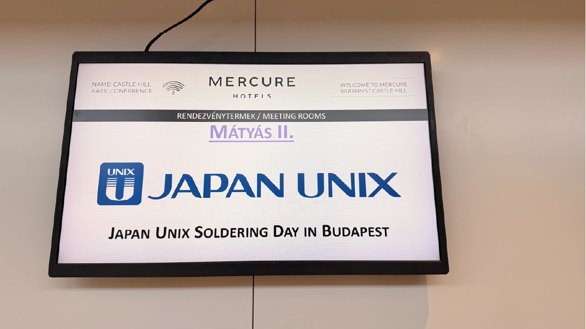 UNIX Soldering Day 2026